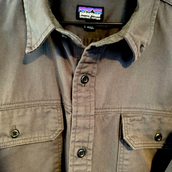 Patagonia Other - Patagonia Charcoal Button-Up Shirt
